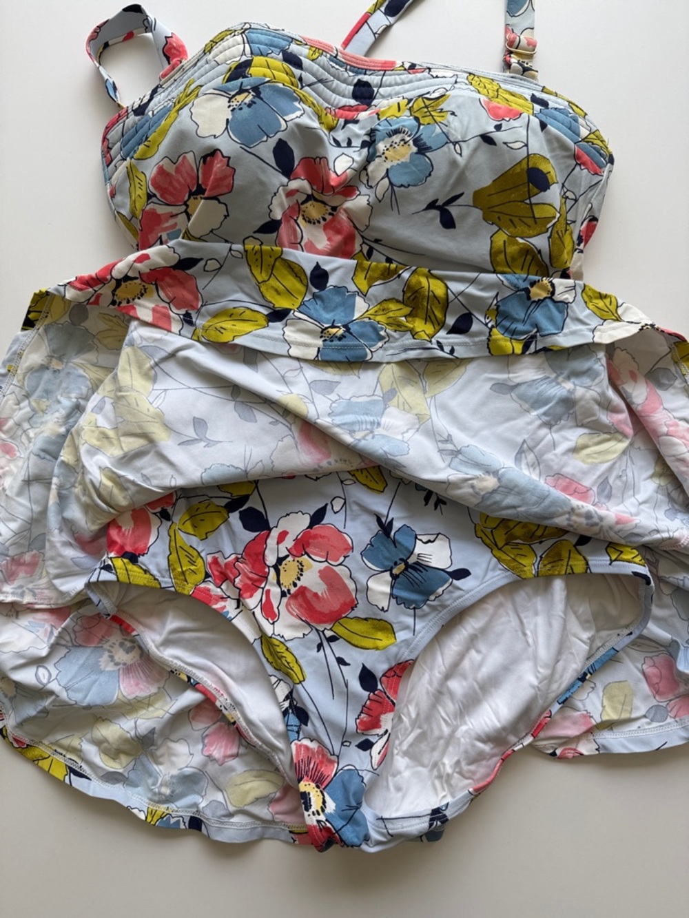 Studio Anne Cole floral Brigette swim dress size 10 - Picture 6 of 9